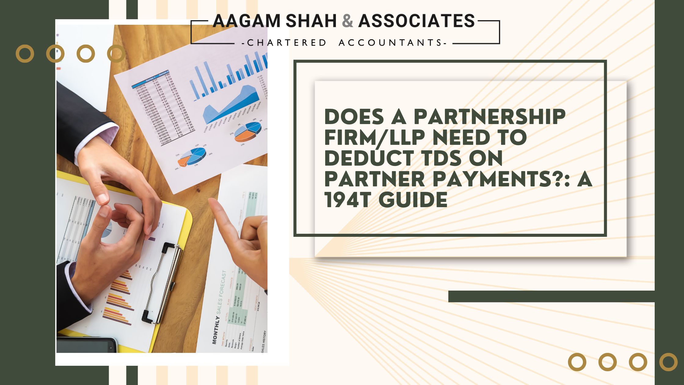 Does a Partnership Firm/LLP Need to Deduct TDS on Partner Payments?: A 194T Guide