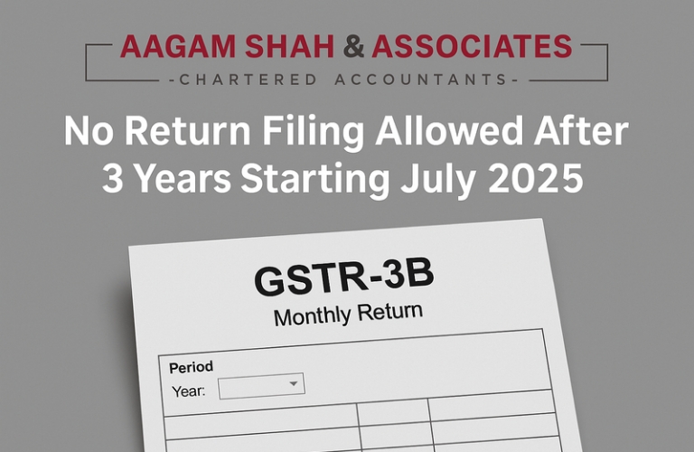 GST Return Filing Will Be Blocked After 3 Years 
