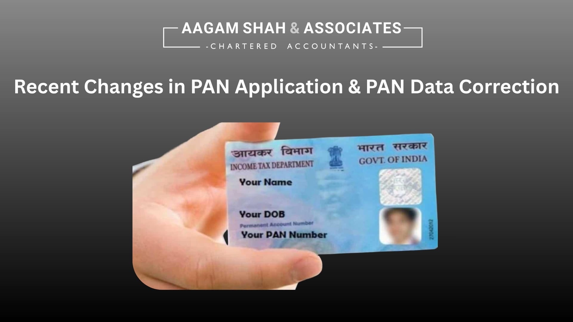 Significant Changes in PAN Rules under New Income Tax Rules, 2026