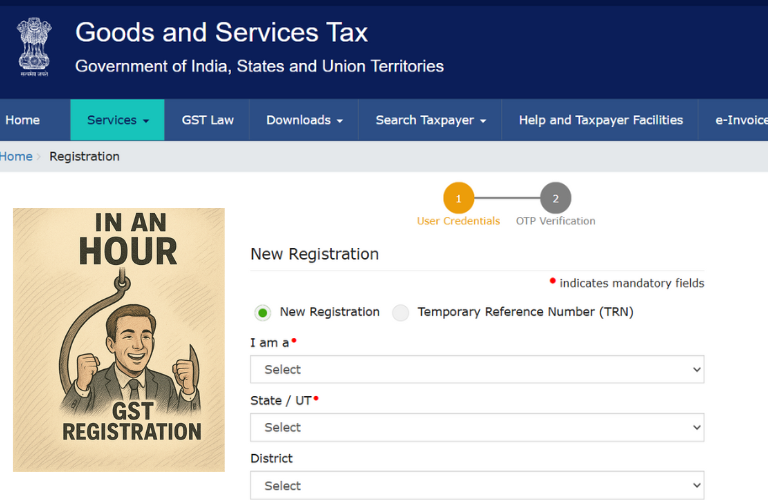 Simplified GST Registration Scheme for Small Taxpayers -  Effective from 1st November 2025