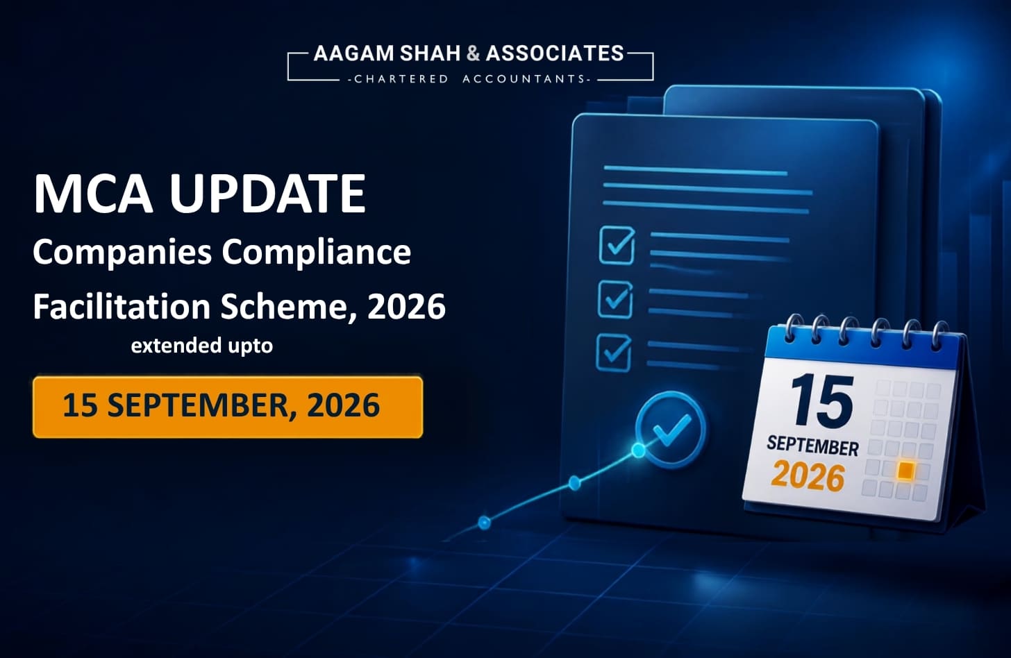 MCA Extends Companies Compliance Facilitation Scheme, 2026 (CCFS-2026) Up to 15 September, 2026