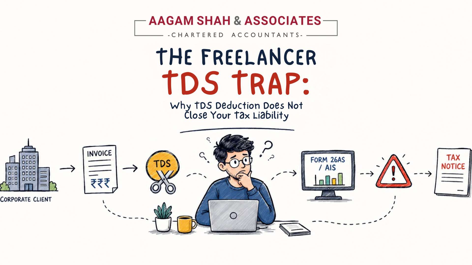 The Freelancer TDS Trap : Why TDS Deduction Does Not Close Your Tax Liability